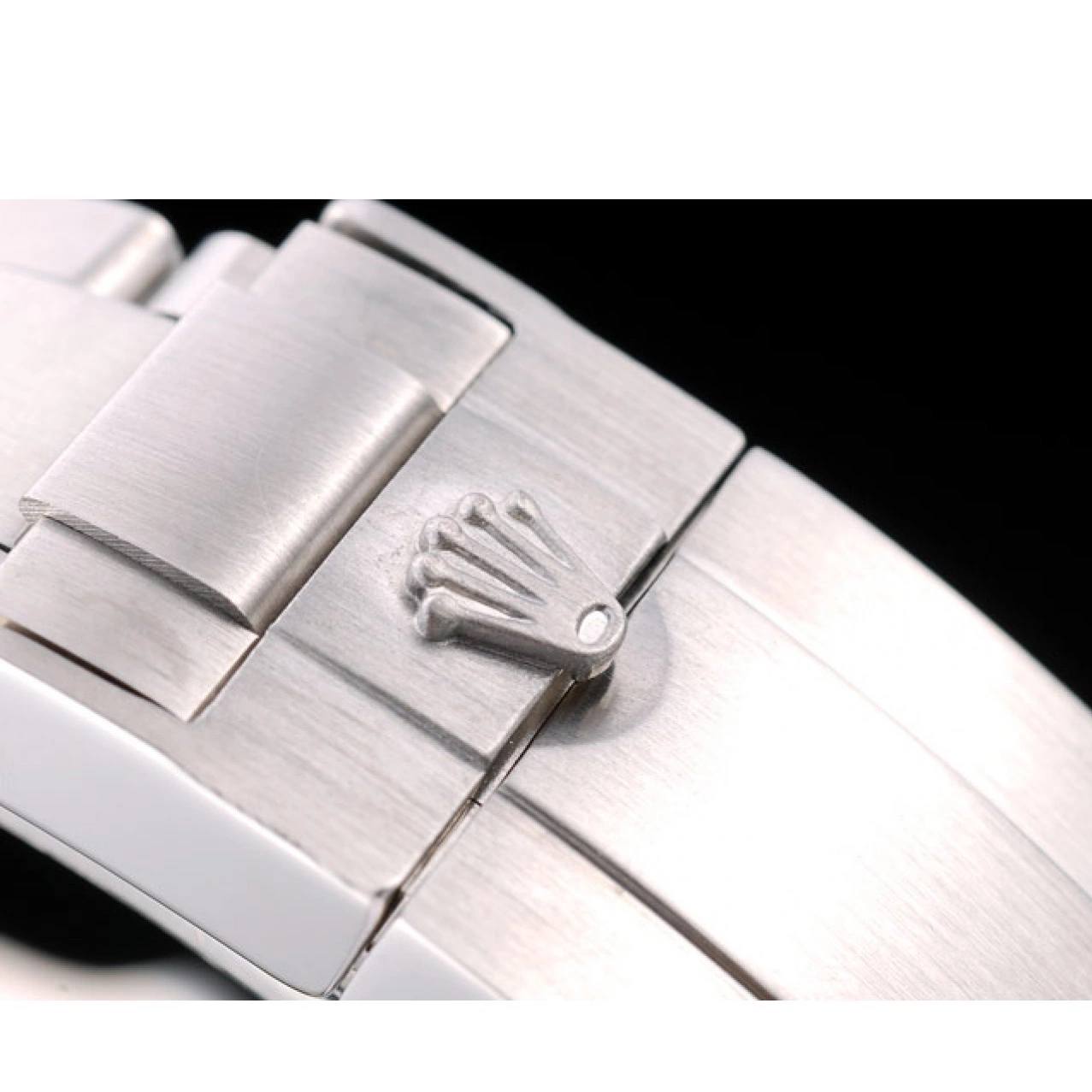 Aaa replica watch White Explorer Steel Bezel Watch Stainless Rolex Dial 0611